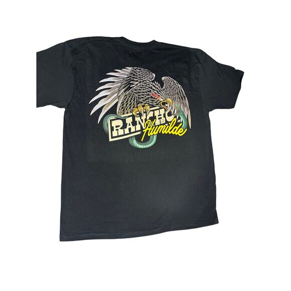 Rancho Humilde Mexican Eagle Shirt Fuerza Regida Record Label - Picture 1 of 2